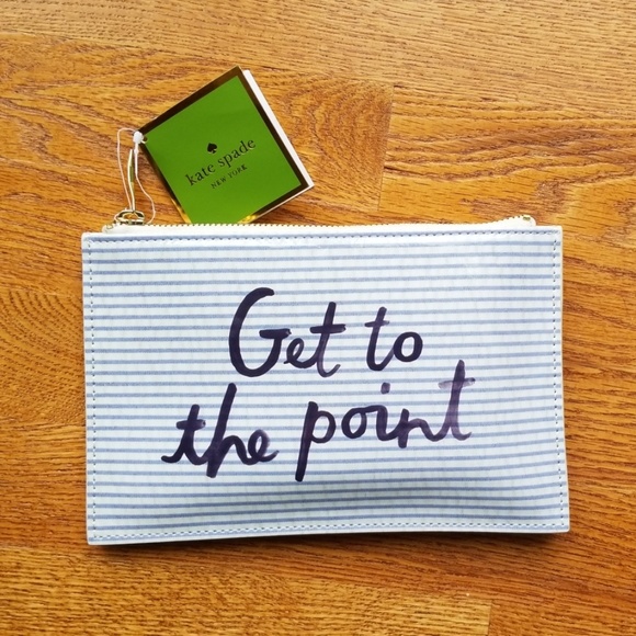 kate spade Other - Kate Spade "Get To The Point" Pouch